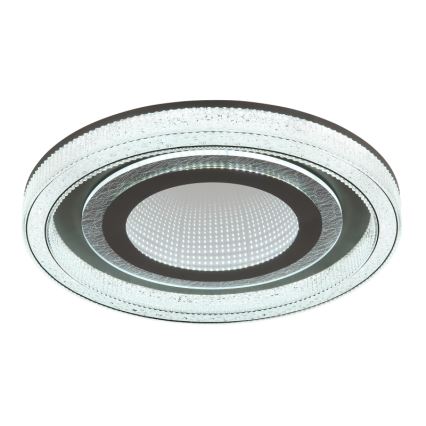 Globo - LED Stmívatelné stropní svítidlo LED/48W/230V 2700-6000K pr. 48 cm antracit + dálkové ovládání