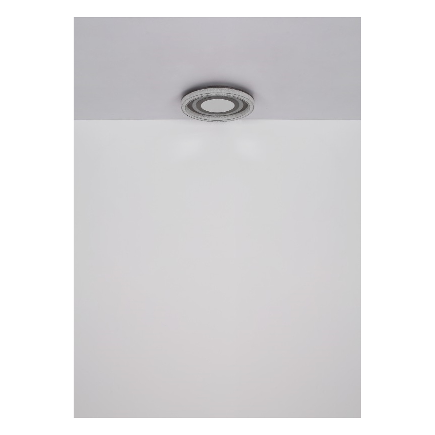 Globo - LED Stmívatelné stropní svítidlo LED/48W/230V 2700-6000K pr. 48 cm antracit + dálkové ovládání