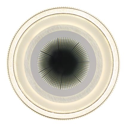 Globo - LED Stmívatelné stropní svítidlo LED/48W/230V 2700-6000K pr. 48 cm bílá + dálkové ovládání