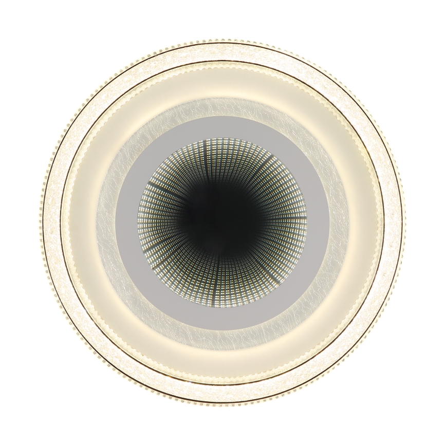 Globo - LED Stmívatelné stropní svítidlo LED/48W/230V 2700-6000K pr. 48 cm bílá + dálkové ovládání