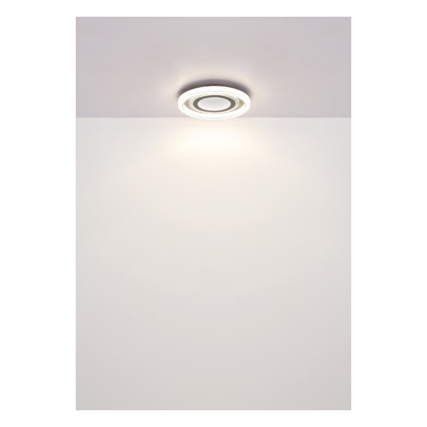 Globo - LED Stmívatelné stropní svítidlo LED/48W/230V 2700-6000K pr. 48 cm bílá + dálkové ovládání