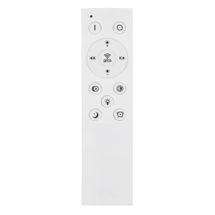 Globo - LED Stmívatelné stropní svítidlo LED/58W/230V 2700-6000K pr. 50 cm bílá + dálkové ovládání