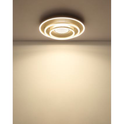Globo - LED Stropní svítidlo LED/40W/230V 3000/4000/6000K pr. 51 cm béžová