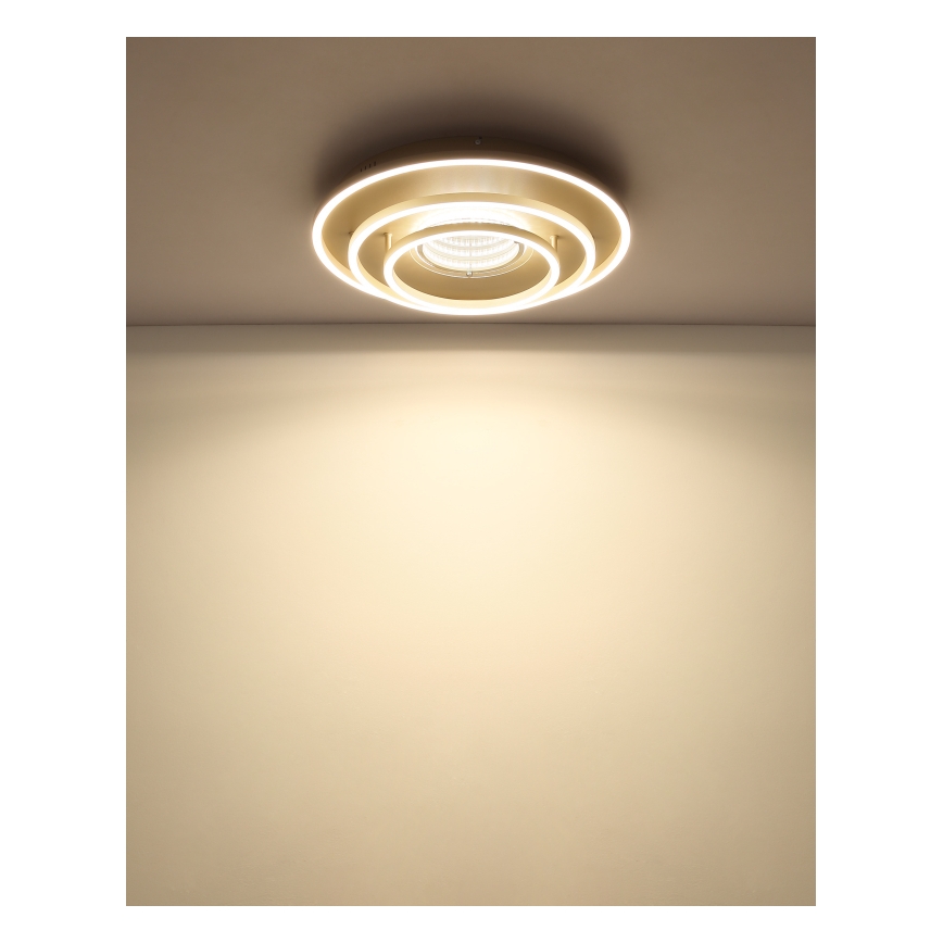 Globo - LED Stropní svítidlo LED/40W/230V 3000/4000/6000K pr. 51 cm béžová