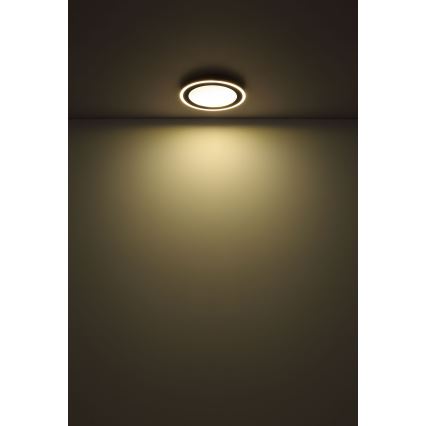 Globo - LED Stropní svítidlo LED/24W/230V 4000K pr. 34 cm černá