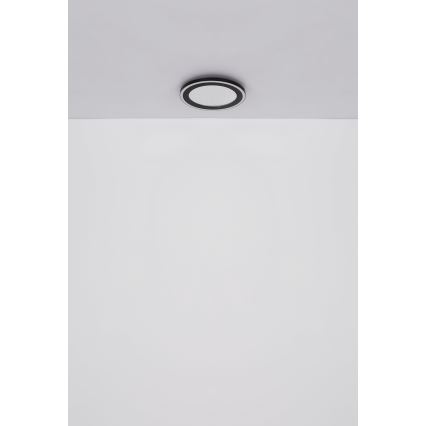 Globo - LED Stropní svítidlo LED/24W/230V 4000K pr. 34 cm černá