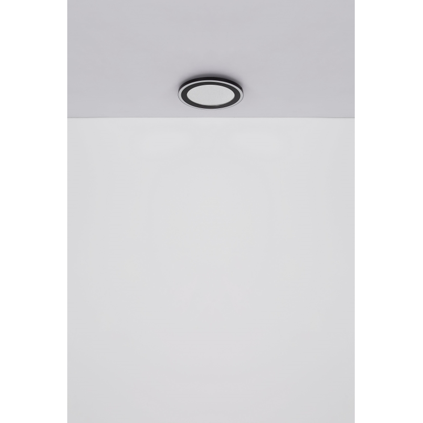 Globo - LED Stropní svítidlo LED/24W/230V 4000K pr. 34 cm černá