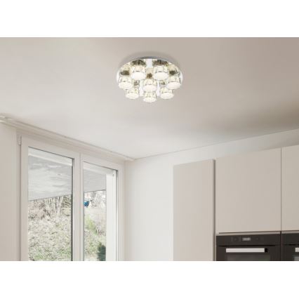 Globo - LED Stmívatelné stropní svítidlo LED/64W/230V 4000K pr. 50 cm