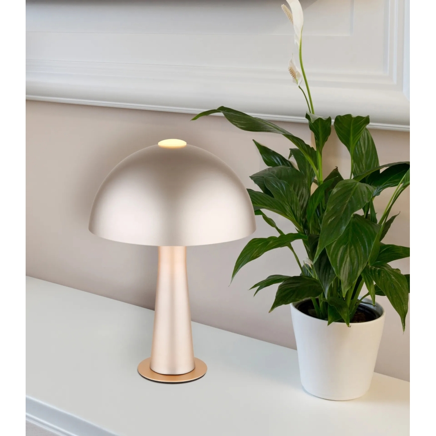 Globo - Stolní lampa 1xE14/25W/230V krémová