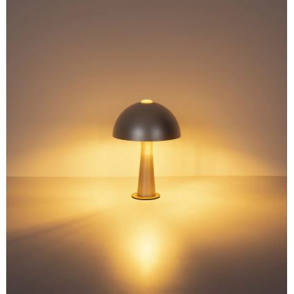 Globo - Stolní lampa 1xE14/25W/230V krémová