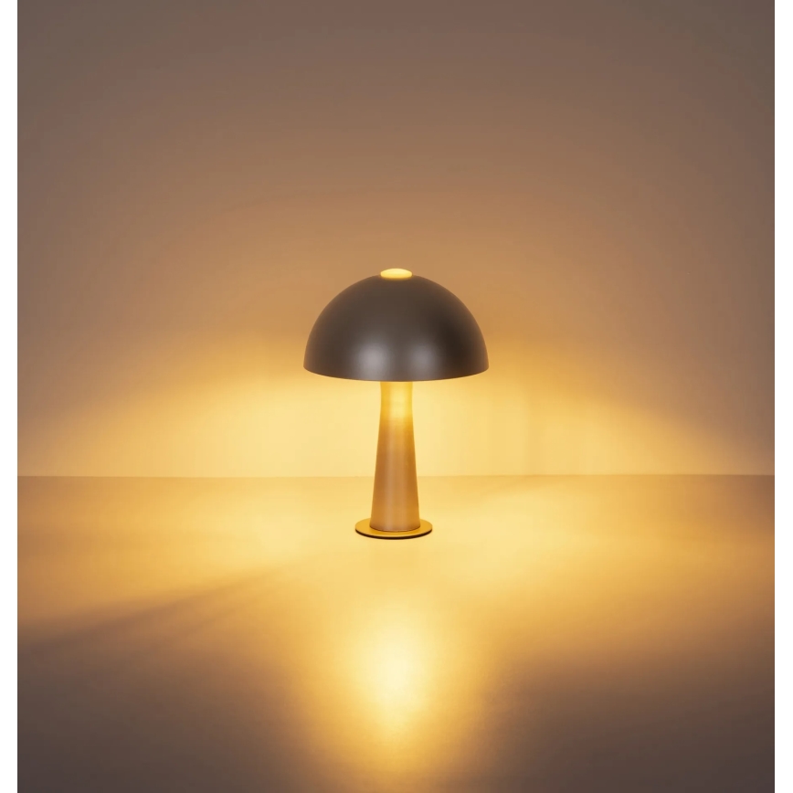 Globo - Stolní lampa 1xE14/25W/230V krémová