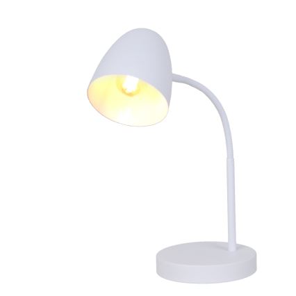 Globo - Stolní lampa 1xE14/25W/230V bílá