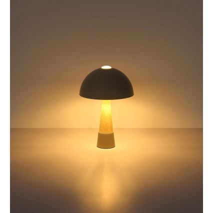Globo - Stolní lampa 1xE27ILLU/40W/230V šedá