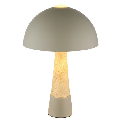 Globo - Stolní lampa 1xE27ILLU/40W/230V šedá