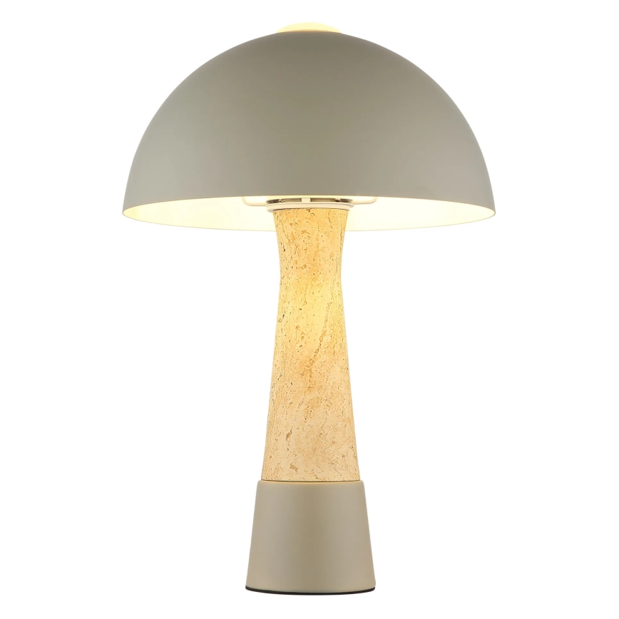 Globo - Stolní lampa 1xE27ILLU/40W/230V šedá
