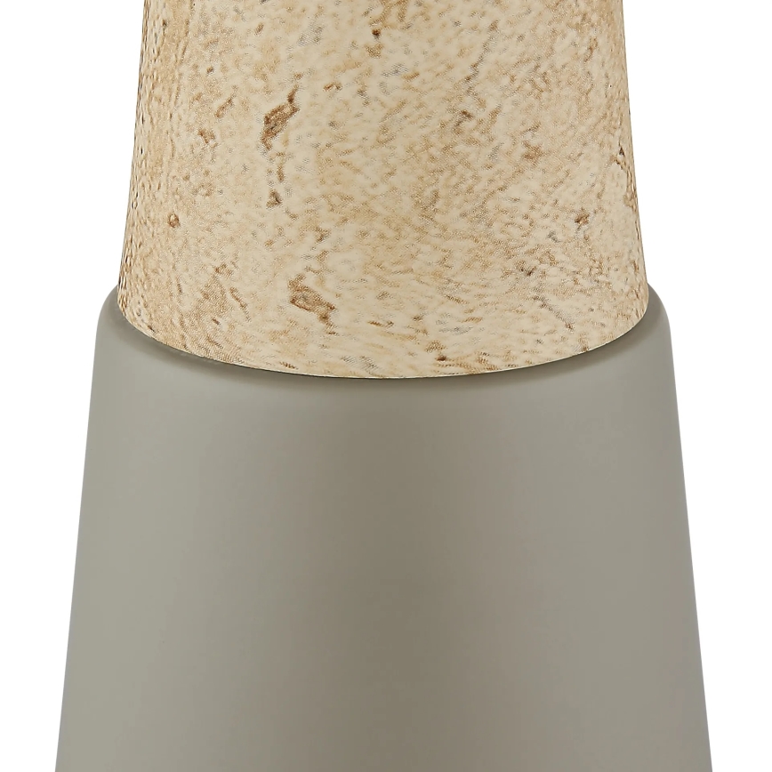 Globo - Stolní lampa 1xE27ILLU/40W/230V šedá