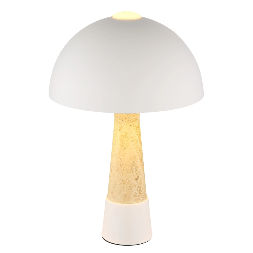 Globo - Stolní lampa 1xE27ILLU/40W/230V krémová