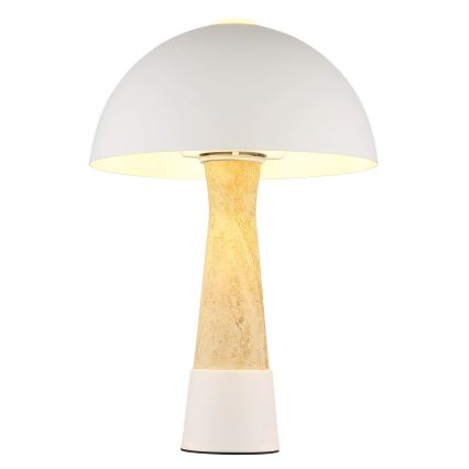 Globo - Stolní lampa 1xE27ILLU/40W/230V krémová
