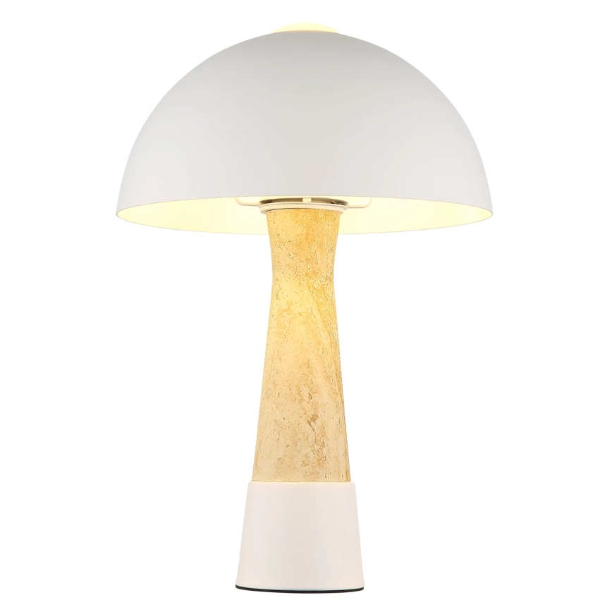 Globo - Stolní lampa 1xE27ILLU/40W/230V krémová