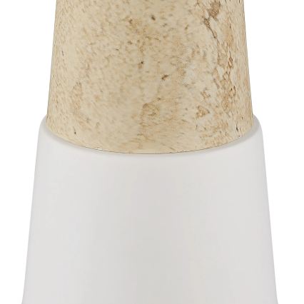 Globo - Stolní lampa 1xE27ILLU/40W/230V krémová