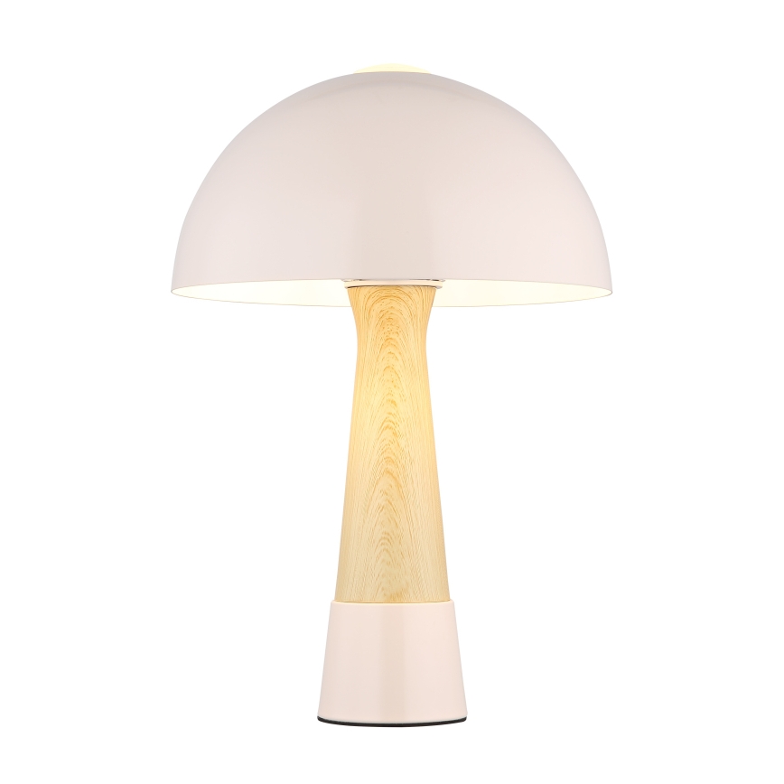 Globo - Stolní lampa 1xE27ILLU/40W/230V béžová