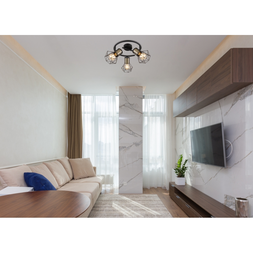 Globo - Bodové svítidlo 3xE27/40W/230V