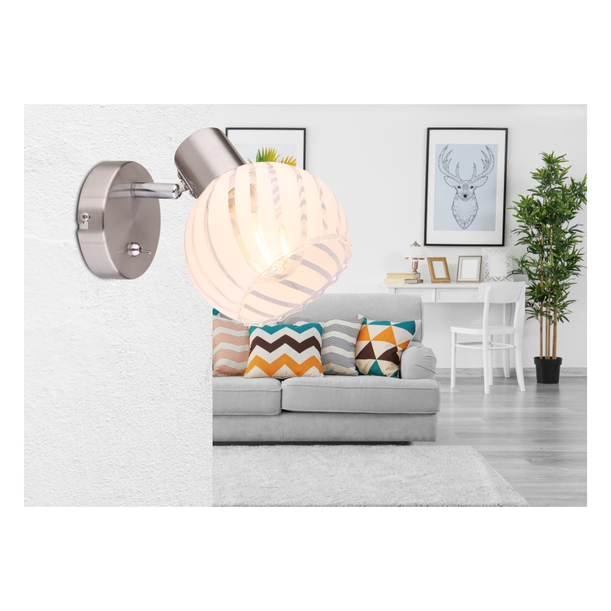 Globo - Nástěnné bodové svítidlo 1xE27/40W/230V