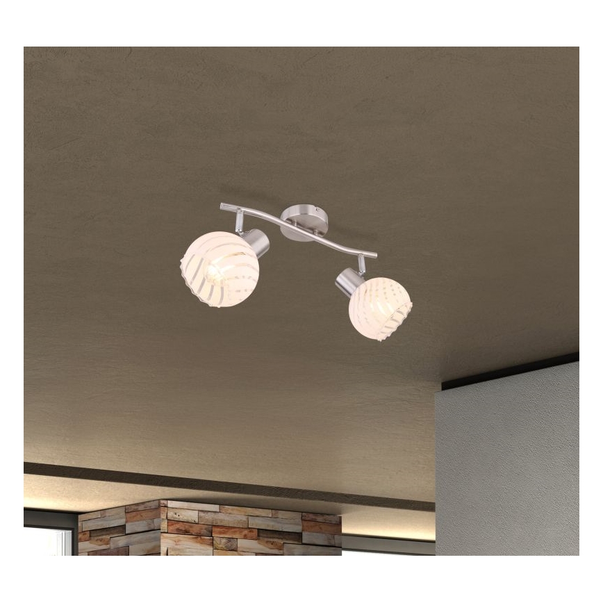 Globo - Bodové svítidlo 2xE27/40W/230V