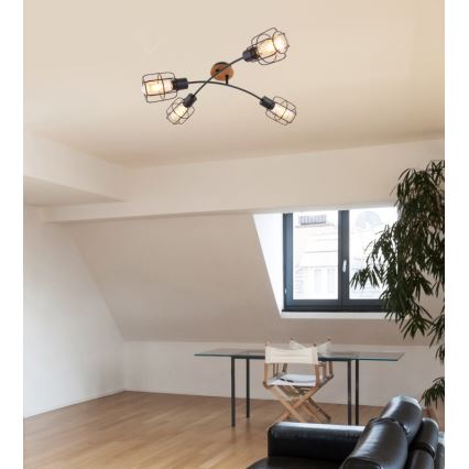 Globo - Přisazený lustr 4xE27/40W/230V