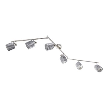 GLOBO 54122-6 - Bodové svítidlo ALYS 6xE14/8W/230V
