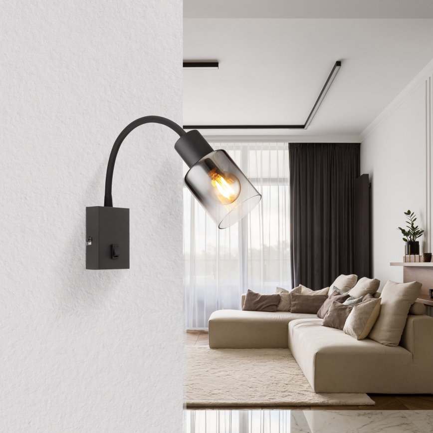 Globo - Flexibilní nástěnná lampa 1xE14/40W/230V