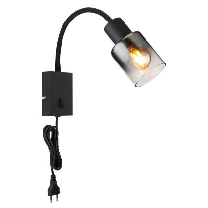 Globo - Flexibilní nástěnná lampa 1xE14/40W/230V