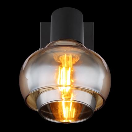 Globo - Nástěnné bodové svítidlo 1xE14/40W/230V černá