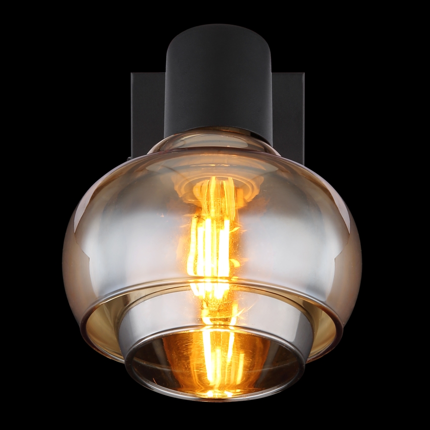 Globo - Nástěnné bodové svítidlo 1xE14/40W/230V černá