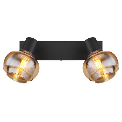 Globo - Bodové svítidlo 2xE14/40W/230V černá