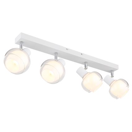 Globo - Bodové svítidlo 4xE14/40W/230V bílá