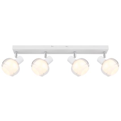 Globo - Bodové svítidlo 4xE14/40W/230V bílá