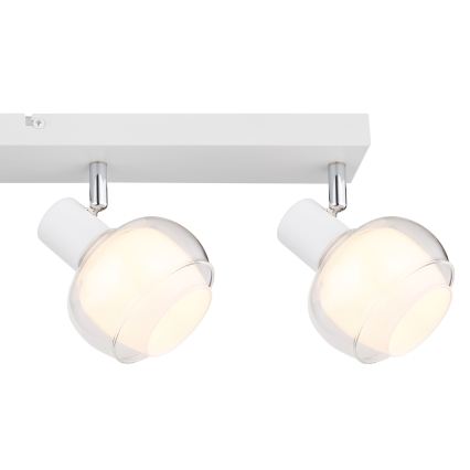 Globo - Bodové svítidlo 4xE14/40W/230V bílá