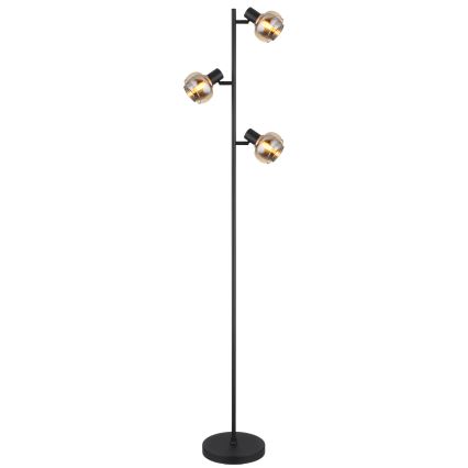 Globo - Stojací lampa 3xE14/40W/230V černá
