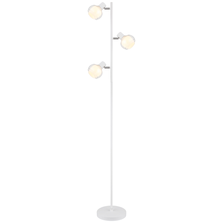 Globo - Stojací lampa 3xE14/40W/230V bílá