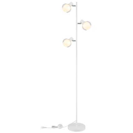 Globo - Stojací lampa 3xE14/40W/230V bílá
