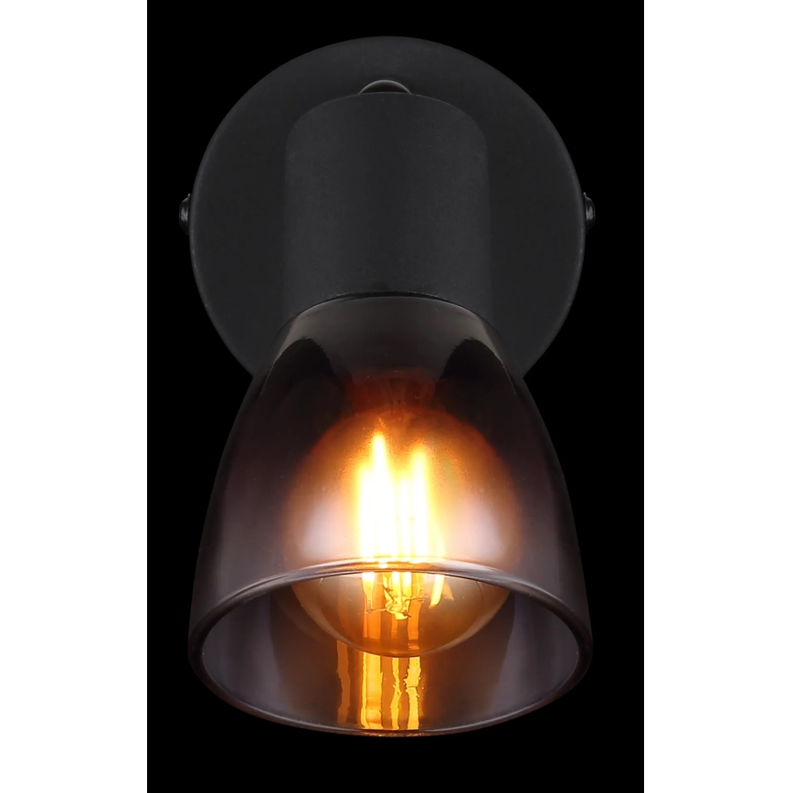 Globo - Nástěnné bodové svítidlo 1xE14/25W/230V černá