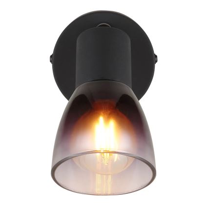 Globo - Nástěnné bodové svítidlo 1xE14/25W/230V černá