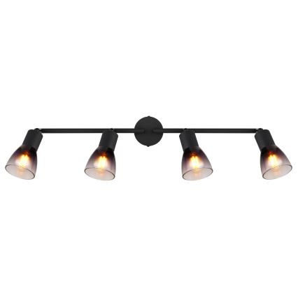 Globo - Bodové svítidlo 4xE14/25W/230V černá