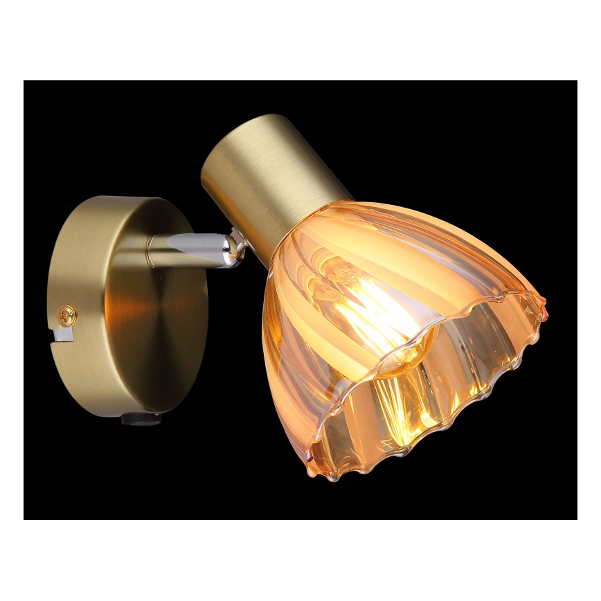 Globo - Nástěnné bodové svítidlo 1xE14/40W/230V zlatá
