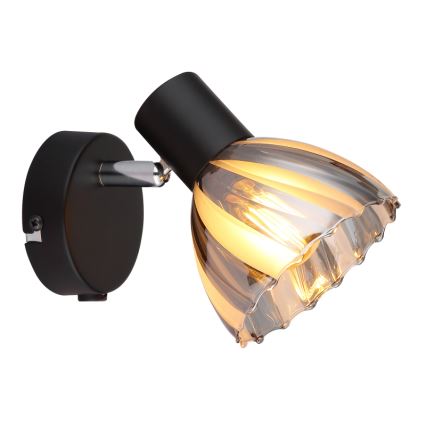 Globo - Nástěnné bodové svítidlo 1xE14/40W/230V černá