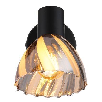 Globo - Nástěnné bodové svítidlo 1xE14/40W/230V černá
