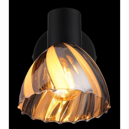 Globo - Nástěnné bodové svítidlo 1xE14/40W/230V černá