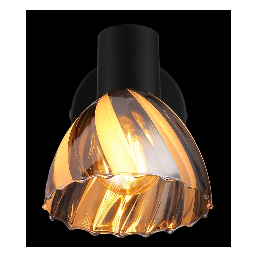 Globo - Nástěnné bodové svítidlo 1xE14/40W/230V černá