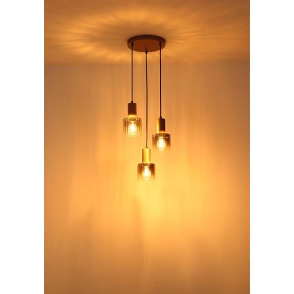 Globo - Lustr na lanku 3xE27/40W/230V